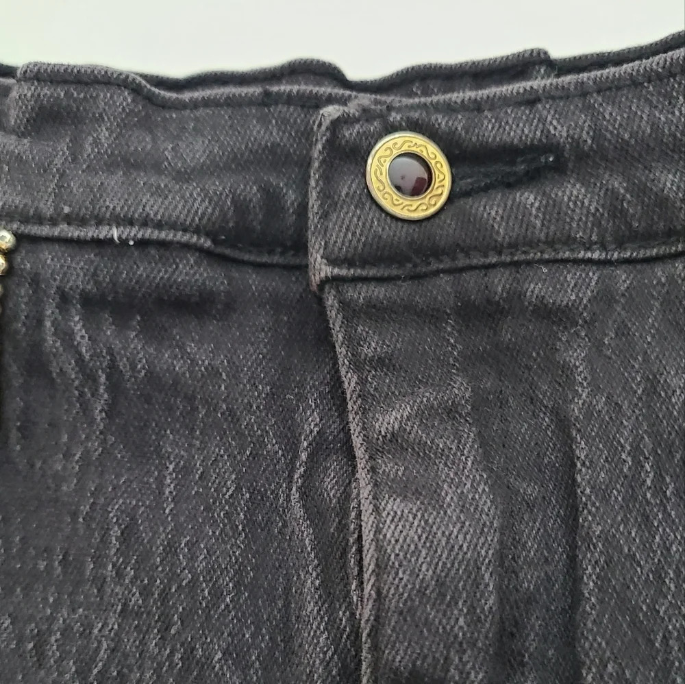 Vintage Y2K Stefano international high rise black jeans women's size 31 waist - Picture 6 of 13